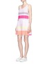 Figure View - Click To Enlarge - LEM LEM - 'Hali' stripe cotton beach dress