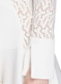 Detail View - Click To Enlarge - ALEXANDER MCQUEEN - Broderie anglaise flare dress