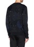 Back View - Click To Enlarge - ALEXANDER MCQUEEN - Skull camouflage jacquard sweater
