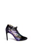 Main View - Click To Enlarge - TOGA SHOES - Eyelet lace-up leather pumps