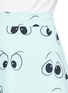 Detail View - Click To Enlarge - ANNA K - Eye print apron poplin shirt dress