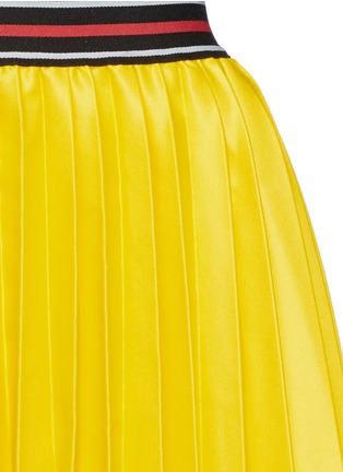 Detail View - Click To Enlarge - ANNA K - Stripe waist pleat skirt