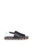 Main View - Click To Enlarge - PROENZA SCHOULER - Slingback leather espadrille sandals