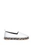 Main View - Click To Enlarge - PROENZA SCHOULER - Leather espadrille slip-ons