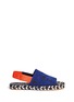 Main View - Click To Enlarge - PROENZA SCHOULER - Feather print suede slingback espadrille sandals