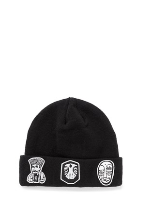Figure View - Click To Enlarge - HACULLA - 'NYC' character patch beanie 