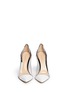 Figure View - Click To Enlarge - GIANVITO ROSSI - Clear PVC patent leather pumps