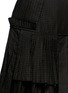 Detail View - Click To Enlarge - NO.21 - Square perforation pleat cotton poplin skirt