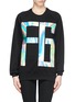 Main View - Click To Enlarge - FYODOR GOLAN - 'FG' hologram logo sweatshirt