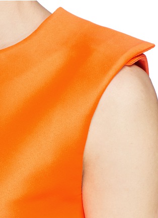 Detail View - Click To Enlarge - FYODOR GOLAN - 'Acid Fontana' silk twill shift dress