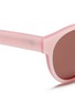 Detail View - Click To Enlarge - BLANC & ECLARE - 'Shanghai' pearlescent acetate round sunglasses