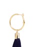 Detail View - Click To Enlarge - MIGNONNE GAVIGAN - 'Lily' detachable tassel gold plated hoop earrings