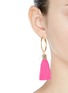 Figure View - Click To Enlarge - MIGNONNE GAVIGAN - 'Lily' detachable tassel gold plated hoop earrings