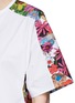 Detail View - Click To Enlarge - PORTS 1961 - Floral print back poplin shirt