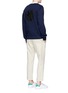 Figure View - Click To Enlarge - STELLA MCCARTNEY - Swallow appliqué cotton sweatshirt