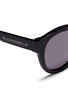 Detail View - Click To Enlarge - ALEXANDER MCQUEEN - Oversized acetate round sunglasses