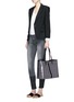 Figure View - Click To Enlarge - TORY BURCH - 'Gemini Link' coated canvas tote