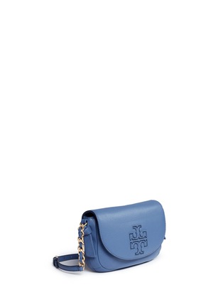 Detail View - Click To Enlarge - TORY BURCH - 'Harper' pebbled leather crossbody bag