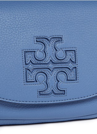 Detail View - Click To Enlarge - TORY BURCH - 'Harper' pebbled leather crossbody bag