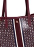 Detail View - Click To Enlarge - TORY BURCH - 'Gemini Link' coated canvas tote