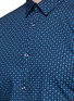 Detail View - Click To Enlarge - SCOTCH & SODA - Geometric print cotton poplin shirt