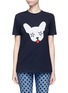 Main View - Click To Enlarge - ÊTRE CÉCILE - 'Starry Dog' embroidered jersey T-shirt