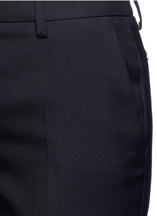 Detail View - Click To Enlarge - SAINT LAURENT - Virgin wool gabardine skinny pants