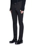 Front View - Click To Enlarge - ATTACHMENT - Slim fit cotton twill pants