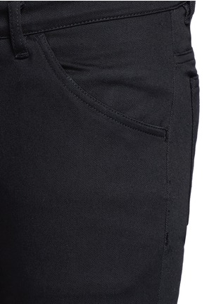 Detail View - Click To Enlarge - ATTACHMENT - Skinny fit cotton twill pants