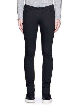 Main View - Click To Enlarge - ATTACHMENT - Skinny fit cotton twill pants