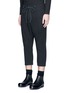 Front View - Click To Enlarge - ATTACHMENT - Drop crotch cropped pants