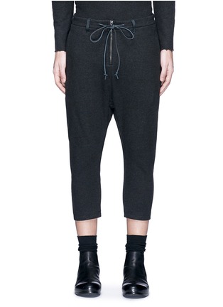 Main View - Click To Enlarge - ATTACHMENT - Drop crotch cropped pants