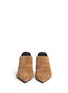Front View - Click To Enlarge - 3.1 PHILLIP LIM - 'Martini' fringe suede mules