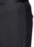 Detail View - Click To Enlarge - NEIL BARRETT - Satin tuxedo stripe skinny fit pants