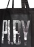 Detail View - Click To Enlarge - PLAYBOY - x Special Product Design double Bunny Lady print canvas tote