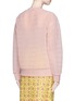 Back View - Click To Enlarge - EMILIO PUCCI - Logo embroidery double tulle sweatshirt