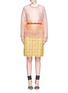 Figure View - Click To Enlarge - EMILIO PUCCI - Logo embroidery double tulle sweatshirt