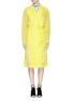 Main View - Click To Enlarge - EMILIO PUCCI - Logo embroidery double tulle overcoat