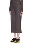 Front View - Click To Enlarge - THEORY - 'Raoka' virgin wool blend stretch flannel culottes