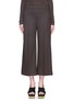 Main View - Click To Enlarge - THEORY - 'Raoka' virgin wool blend stretch flannel culottes