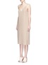Front View - Click To Enlarge - THEORY - 'Kyun' silk georgette camisole dress