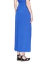 Back View - Click To Enlarge - TIBI - Inverted pleat cropped silk culottes