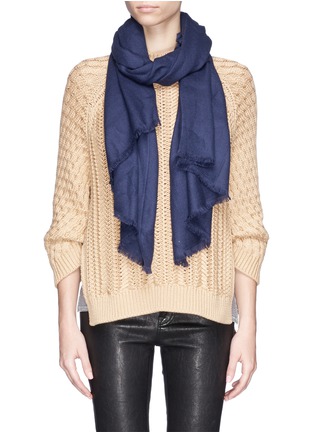 Figure View - Click To Enlarge - ISH - Cashmere scarf