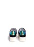 Back View - Click To Enlarge - ASH - 'Cult' holographic trim leather flatform sneakers