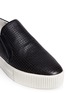 Detail View - Click To Enlarge - ASH - 'Kurt' perforation leather skate slip-ons