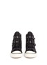 Figure View - Click To Enlarge - ASH - 'Vanessa' leather strap mesh high top sneakers