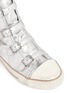 Detail View - Click To Enlarge - ASH - 'Virgin' metallic leather high top sneakers