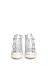 Figure View - Click To Enlarge - ASH - 'Virgin' metallic leather high top sneakers