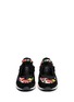 Figure View - Click To Enlarge - ASH - 'Hop' floral panel leather sneakers