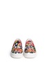 Figure View - Click To Enlarge - ASH - 'Jungle' floral print leather skate slip-ons
